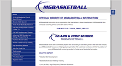 Desktop Screenshot of mgbasketball.com